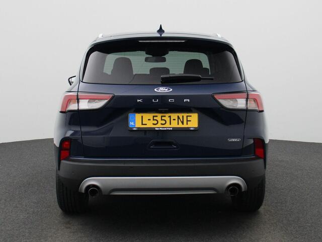 Ford KUGA 2.5 PHEV Titanium | Lederen Bekleding | Camera | PDC Voor+Achter | Keyless | Cruise Control & Snelheidsbegrenzer | Full-Map Navigatie | 17" LMV | Privacy Glass | Draadloze Smartphonelader | Apple Carplay & Android Auto