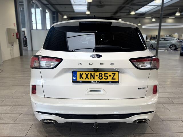 Ford KUGA 2.5 PHEV 225 pk ST-Line X | Trekhaak | Pano | Winter Pack | Adapt. cruise | Adapt. LED | Camera's | 100% dealer onderh.