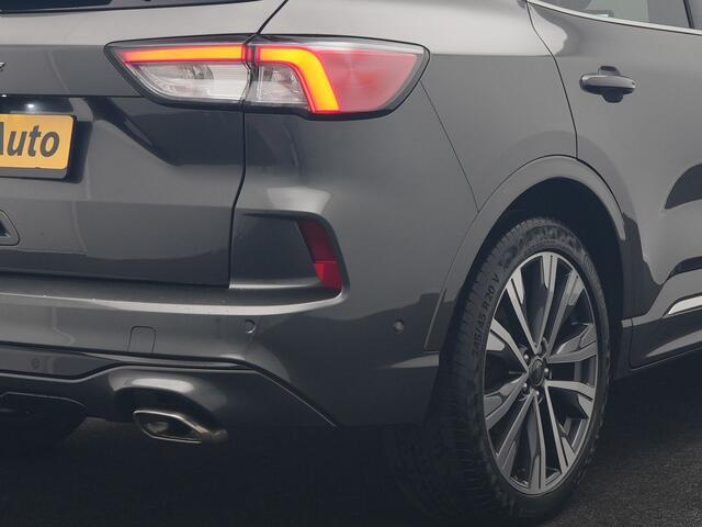 Ford KUGA 2.5 Vignale PHEV 225pk Dealer O.H. | Trekhaak Af Fabriek | Panodak | Adaptive Cruise | Head Up | 360 Camera | Bang & Olufsen | Lederen Comfortstoelen Memory & Verwarmd | Stuur Verwarmd | Apple Carplay | Blis | Keyless | DAB | Navigatie | 20"L.M | Plug In Hybrid |