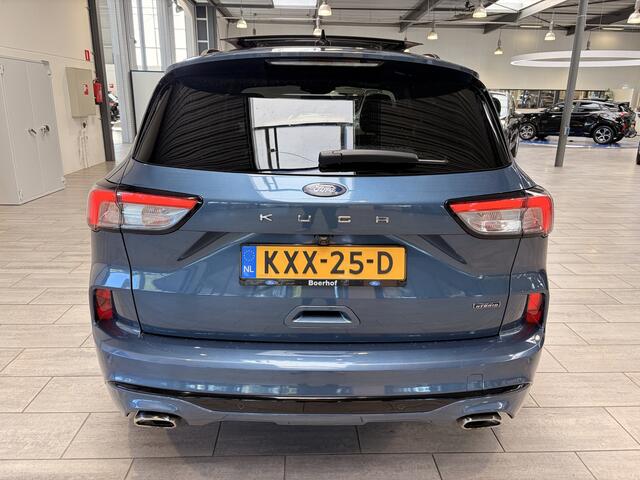 Ford KUGA 2.5 PHEV 225 pk ST-Line | Pano | Adapt. cruise | El. a. klep | Stoelverw. | SOH 89,3% | 18" | 100% dealer onderh. |