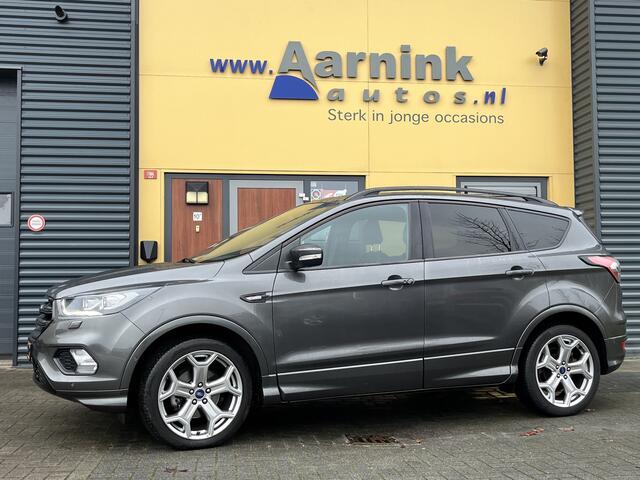 Ford KUGA 1.5 150 pk ST-Line X trekhaak, apple carplay, winterpack, a-camera, lederen bekleding, navigatie, 19 inch lm velgen