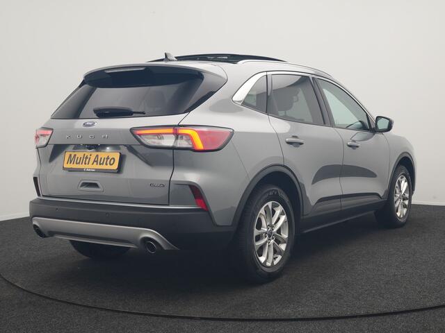 Ford KUGA 2.5 PHEV Titanium 225pk Dealer O.H. | Trekhaak Afn. | Panodak | Camera | Stoelen & Stuur Verwarmd | Apple Carplay | Keyless | Virtual | Cruise Control | Navigatie | DAB | Plug In Hybrid |