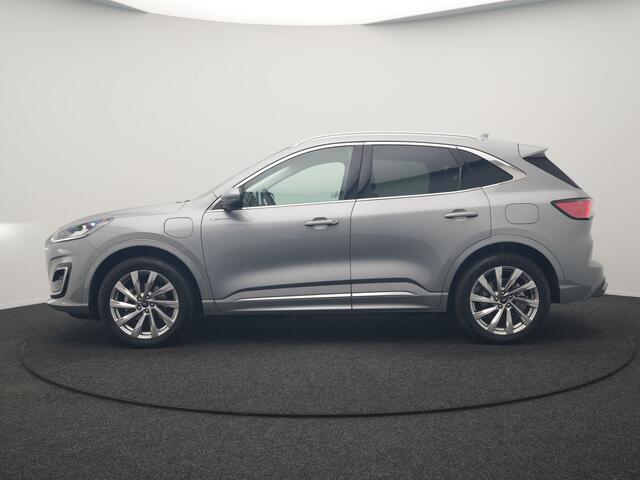 Ford KUGA 2.5 PHEV Vignale 225pk Dealer O.H. | Trekhaak Afn. | Adaptive Cruise | 360 Camera | Bang & Olufsen | Lederen Sportstoelen Memory & Verwarmd | Stuur Verwarmd | Apple Carplay | Keyless | BLIS | Navigatie | DAB | Plug In Hybrid |
