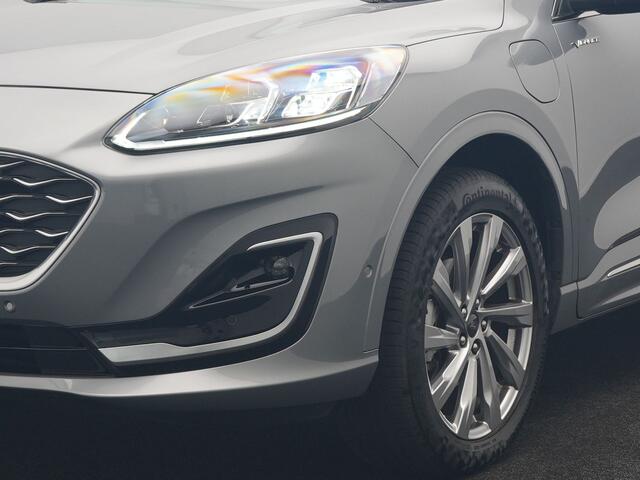Ford KUGA 2.5 PHEV Vignale 225pk Dealer O.H. | Trekhaak Afn. | Adaptive Cruise | 360 Camera | Bang & Olufsen | Lederen Sportstoelen Memory & Verwarmd | Stuur Verwarmd | Apple Carplay | Keyless | BLIS | Navigatie | DAB | Plug In Hybrid |