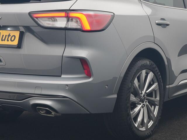 Ford KUGA 2.5 PHEV Vignale 225pk Dealer O.H. | Trekhaak Afn. | Adaptive Cruise | 360 Camera | Bang & Olufsen | Lederen Sportstoelen Memory & Verwarmd | Stuur Verwarmd | Apple Carplay | Keyless | BLIS | Navigatie | DAB | Plug In Hybrid |