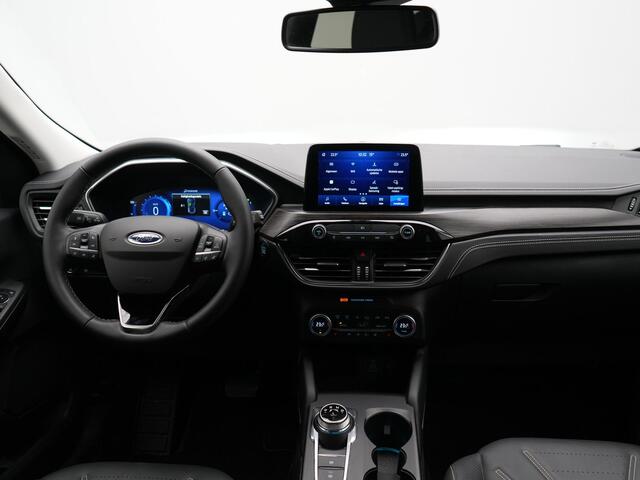Ford KUGA 2.5 PHEV Vignale 225pk Dealer O.H. | Trekhaak Afn. | Adaptive Cruise | 360 Camera | Bang & Olufsen | Lederen Sportstoelen Memory & Verwarmd | Stuur Verwarmd | Apple Carplay | Keyless | BLIS | Navigatie | DAB | Plug In Hybrid |