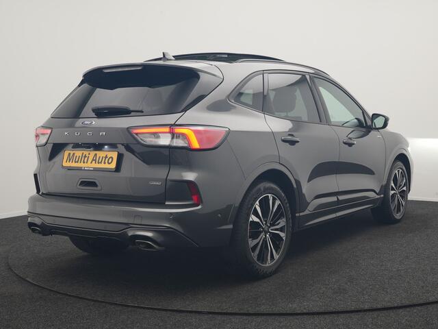 Ford KUGA 2.5 PHEV ST-Line X 225pk Dealer O.H. | Trekhaak Afn. | Panodak | Adaptive Cruise | Head Up | 360 Camera | Bang & Olufsen | Alcantara Sportstoelen Verwarmd | Stuur Verwarmd | Keyless | BLIS | Apple Carplay | Navigatie | DAB | Plug In Hybrid |