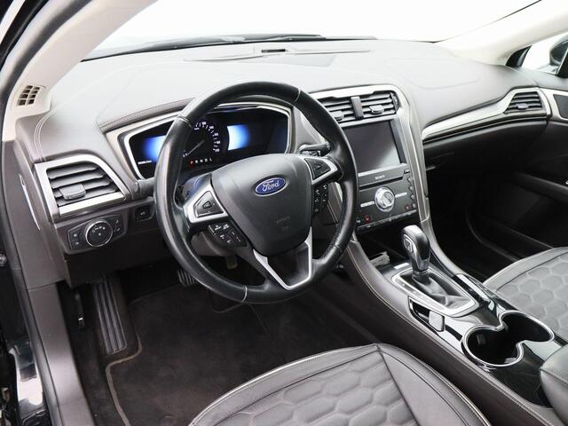 Ford MONDEO Wagon 2.0 IVCT HEV 187 Pk Automaat Vignale | Full LED | Leder | Stoelverwarming | Bluetooth | Trekhaak | Camera | 66.367 Km!!