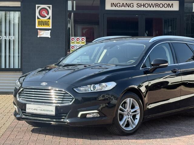 Ford MONDEO Wagon 1.5 Titanium automaat 161 pk climate ctr cruise ctr navigatie pdc v/a afn trekhaak led dagrijlicht lmv 17 inch dealer onderhouden