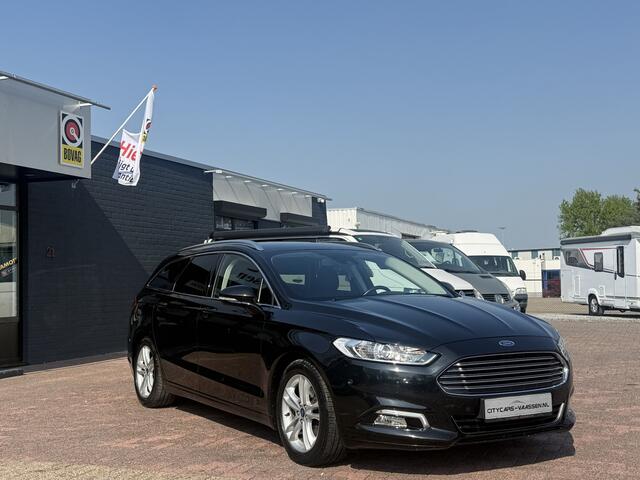 Ford MONDEO Wagon 1.5 Titanium automaat 161 pk climate ctr cruise ctr navigatie pdc v/a afn trekhaak led dagrijlicht lmv 17 inch dealer onderhouden