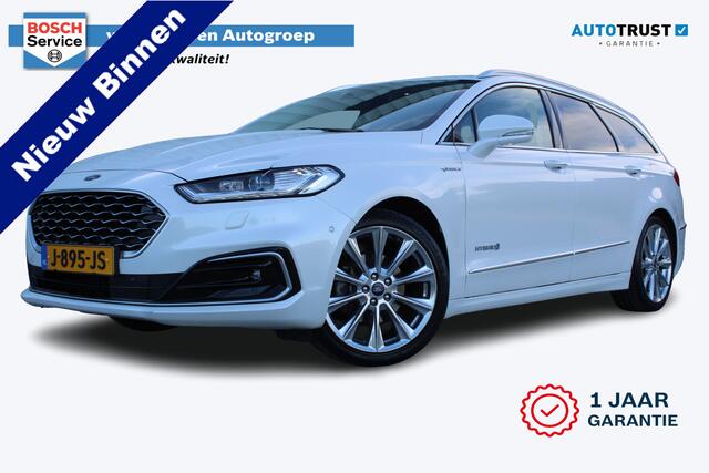 Ford MONDEO Wagon 2.0 IVCT HEV Vignale | Incl. 12 maanden garantie | Stoelverwaming voor + achter | Stuurverwarming | Stoelventilatie | Trekhaak | Cruise control | Climate control | Parkeercamera | 100% dealer onderhouden |