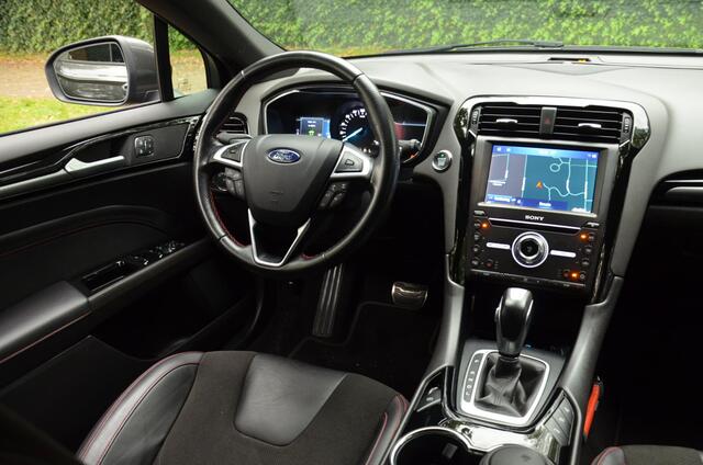Ford MONDEO Wagon 2.0 IVCT HEV ST-Line Navi/Pdc/Ecc/Stoelverwarming/Apple Carplay/Android Auto/ Privacy Glass/Elektrisch verstelb. bestuurdersstoel met geheugen/Achteruitrijcamera