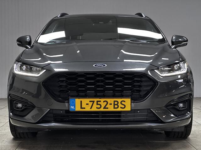 Ford MONDEO Wagon 2.0 IVCT HEV ST-Line/ Dealer Onderhouden!/ Automaat/ Zwarte Hemel/ Camera/ Elek.Klep/ Stoel+Voorruitverw./ Elek.Stoel+Memory/ 18''LMV/ LED Koplampen/ Keyless/ Dodehoekdet./ Apple+Android/ Clima/ Navi/ Cruise/ PDC.