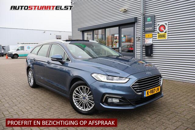 Ford MONDEO Wagon 2.0 IVCT HEV Titanium 1e Eigenaar | Volledig Onderh | BTW | PANO | Sfeer | Camera | Trekhaak | Stoelverwarming | Elek Klep | Ad Cruise | Keyless | Full Led | Navi | PDC | DAB Radio