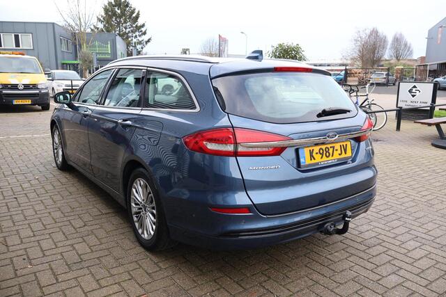 Ford MONDEO Wagon 2.0 IVCT HEV Titanium 1e Eigenaar | Volledig Onderh | BTW | PANO | Sfeer | Camera | Trekhaak | Stoelverwarming | Elek Klep | Ad Cruise | Keyless | Full Led | Navi | PDC | DAB Radio