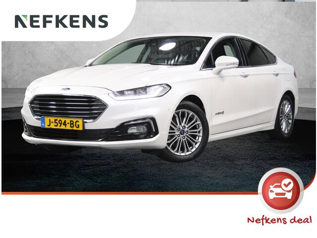 Ford MONDEO 188PK Hybride Titanium | 1ste eigenaar | LEER | Camera | Dodehoekdetectie | Electrische stoelen | Navigatie | AUTOMAAT | Stoel/stuur/verwarmd/verkoeld | Adaptive Cruise Control | Isofix | Privacy Glass |