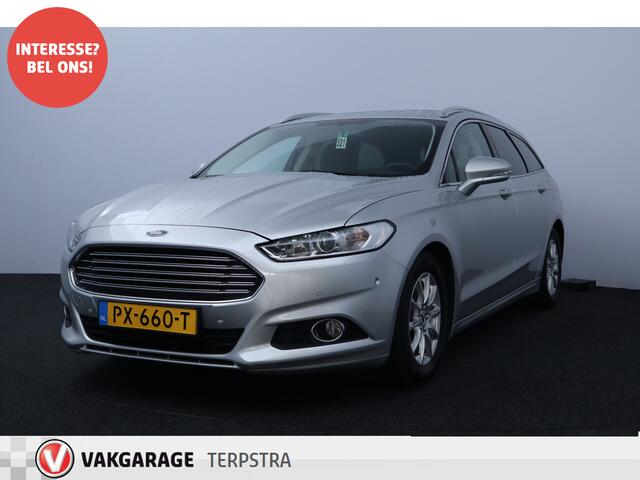 Ford MONDEO Wagon 1.5 TDCi Trend/ Airco/ Navi/ 6-Bak/ Bluetooth/ DAB+/ Cruise/ Elek.Pakket/ Getint-Glas/ PDC V+A/ C.V. Afstand/ Multi-Stuur/ Dakrail