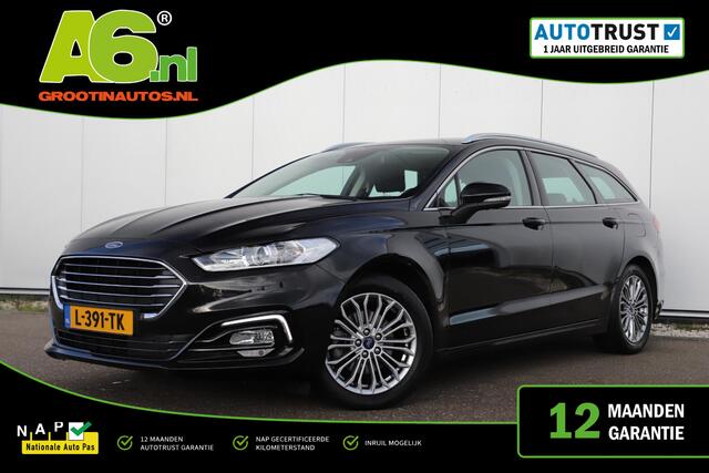 Ford MONDEO Wagon 2.0 IVCT HEV Titanium 17 inch LMV Carplay Android Navigatie Climate Cruise Control Stoelverwarming Parkeersensor