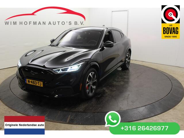 Ford MUSTANG Mach-E AWD 75 kWh 360º Camera Leder met Lucid Red stiksels El aKlep