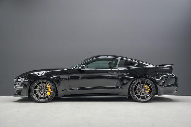 Ford MUSTANG 5.0 GT |Pedders schroefset|21 inch BC Forged breedset|custom uitlaatsysteem|elek. stoelen|camera|lane|cruise control|DAB|stoelverkoeling|glascoating|