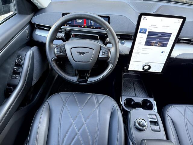 Ford MUSTANG Mach-E Extended RWD 98 kWh Leer, Camera, Stoel/Stuur Verwarming, Adap.Cruise