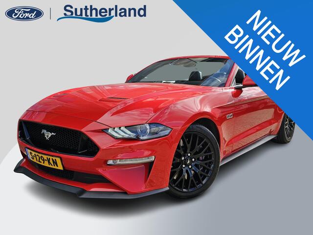 Ford MUSTANG Convertible 5.0 V8 GT | Dealeronderhouden | B&O Audio | Stoelverwarming + Koeling | Navigatie | Adaptive Cruise Control |