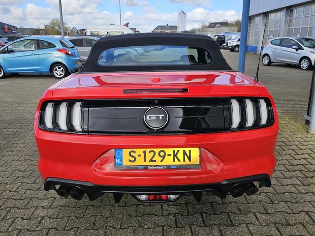 Ford MUSTANG Convertible 5.0 V8 GT | Dealeronderhouden | B&O Audio | Stoelverwarming + Koeling | Navigatie | Adaptive Cruise Control |