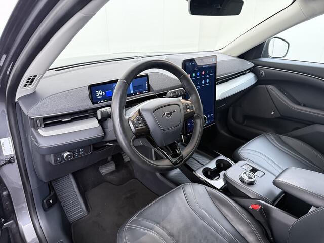 Ford MUSTANG Mach-E Extended RWD 98 kWh SOH 94% 294pk Pano-Dak Leer+8-weg-Elektr+Verwarmd+Geheugen 360-Camera Bang&Olufsen-HiFi Elektr.Achterklep Adaptive-Cruise Carplay-Android-Auto Navi Camera Park-Assist PDC-a+v Stuur-verwarmd GSM-sleutel Brake-Assist ESP TCS SperD