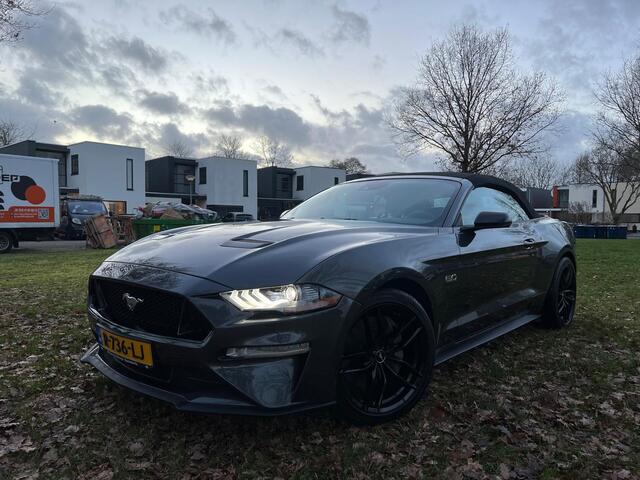 Ford MUSTANG GT CONVERTIBLE 5.0 V8 467PK|ACC|SFEER|CABRIO|LaneAss|StuurVerw|VOL