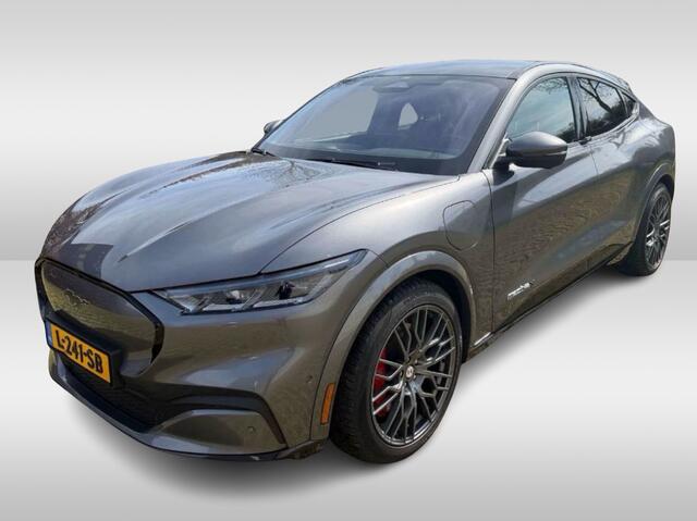 Ford MUSTANG Mach-E Extended First Edition AWD 98 kWh / Panoramadak / Camera / Leder / 19'' / B&O / Keyless / DAB / Dodehoek / ACC / Navigatie / Sfeerverlichting / Stoelverwarming