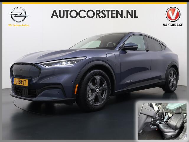 Ford MUSTANG Mach-E RWD 75kWh Panoramadak 360°Camera Adap.Cruise B&O®-Hifi Leder+Memory SOH 94% Stoel+Stuurverwarming Elek.Stoelen Navi Pdc Keyless Android Auto Apple Carplay Elek.Achterklep Lmv 18" DAB Bluetooth Led 1e Eigenaar Dealeronderhouden Origineel Nederlandse