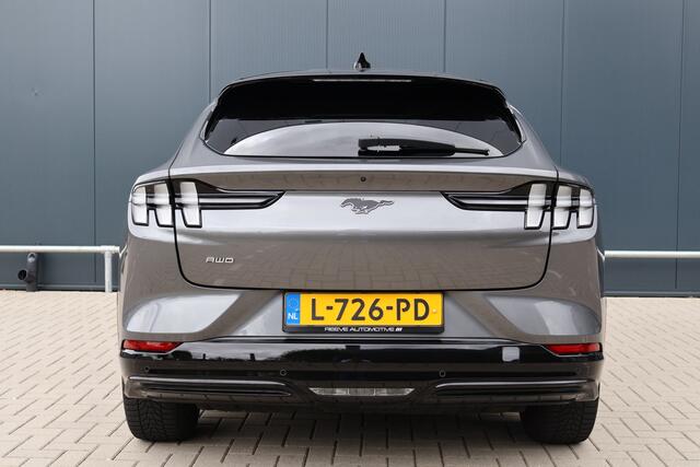 Ford MUSTANG Mach-E AWD 75 kWh 95% soh! | Full options! | Pano | Stoelvw | 360 camera | elec. achterklep