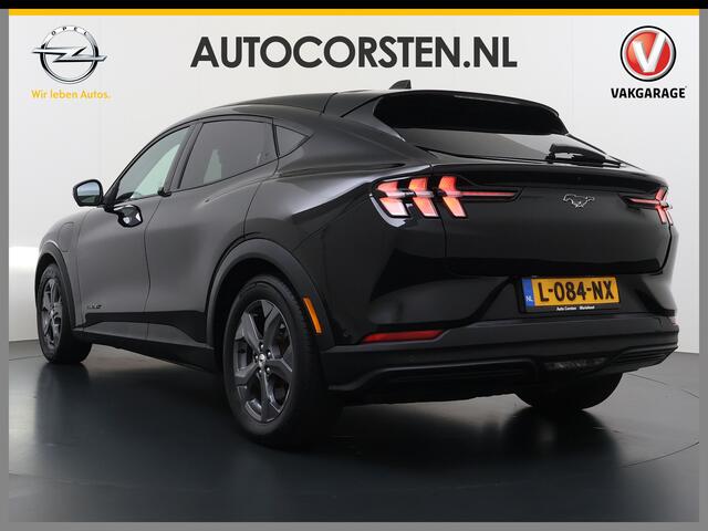 Ford MUSTANG Mach-E Extended RWD 98kWh Technology Pack Plus Panoramadak Trekhaak Adap.Cruise SOH 94% B&O-Audio 360°Camera Leder Elek.Stoelen+Memory Navi Stoel+Stuurverwarming Apple Carplay Android Auto Elek.Achterklep Lmv 18" Pdc Led Isofix DAB 1e Eigenaar 750KG Trekgewicht Origineel Nederlandse Auto