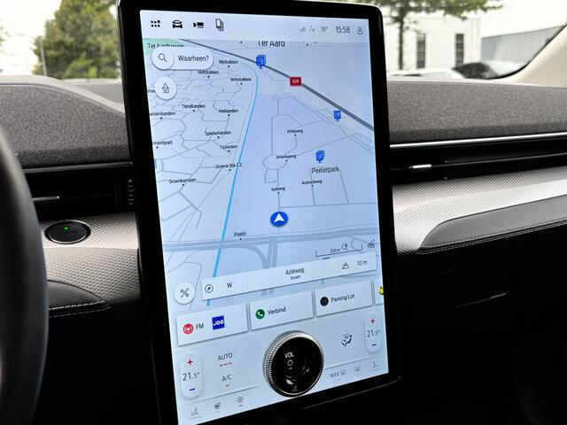 Ford MUSTANG Mach-E BWJ 2021 RWD 270 PK 75 kWh LEDER | FULL LED | PANODAK | ADAPTIVE CRUISE | ELEKTR. STOELEN | ELEKTR. ACHTERKLEP | DODOE HOEK | STOEL + STUUR VERW. | CARPLAY + ANDROID | NAVI | CLIMA | LMV | PDC