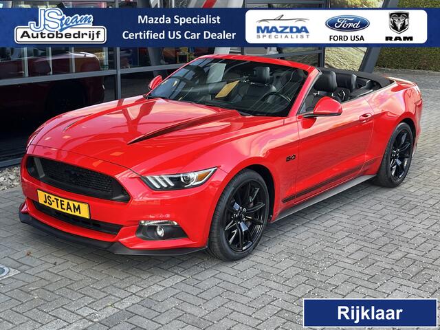 Ford MUSTANG Convertible 5.0 V8 GT 422PK Automaat Custom Pack Brembo Black Shadow Edition