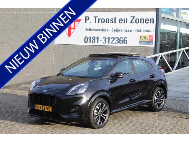 Ford PUMA 1.0 EcoBoost Hybrid ST-Line Panoramadak/Automaat/Virtual cockpit/App-connect/Navigatie/Lane assist/Cruise control/LED/Parkeersensoren achter/Trekhaak