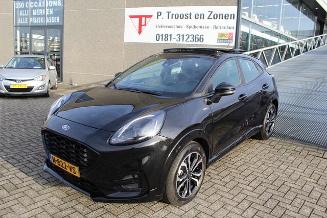 Ford PUMA 1.0 EcoBoost Hybrid ST-Line Panoramadak/Automaat/Virtual cockpit/App-connect/Navigatie/Lane assist/Cruise control/LED/Parkeersensoren achter/Trekhaak