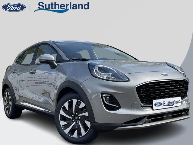 Ford PUMA 1.0 EcoBoost Hybrid Titanium 125pk Voorraad! | Nieuw | Winterpack | Climate control | Achteruitrijcamera | Navigatie