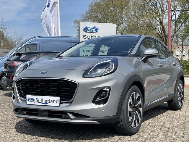 Ford PUMA 1.0 EcoBoost Hybrid Titanium 125pk Voorraad! | Nieuw | Winterpack | Climate control | Achteruitrijcamera | Navigatie