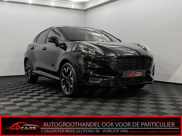 Ford PUMA 1.0 EcoBoost Hybrid ST-Line X Half leder, Camera, Navi, Winterpakket, Virtual desk, Keyless start, Cruise control