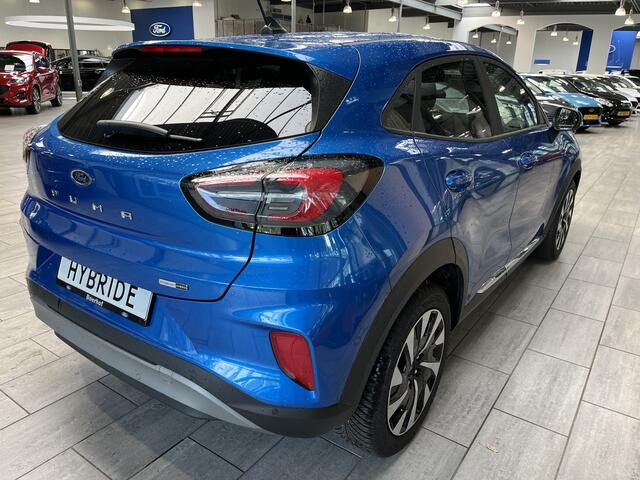 Ford PUMA EcoBoost 125P pk Hybrid Titanium | Camera | LED | 17" | Navi | Clima | Cruise | Draadloos Apple Carplay