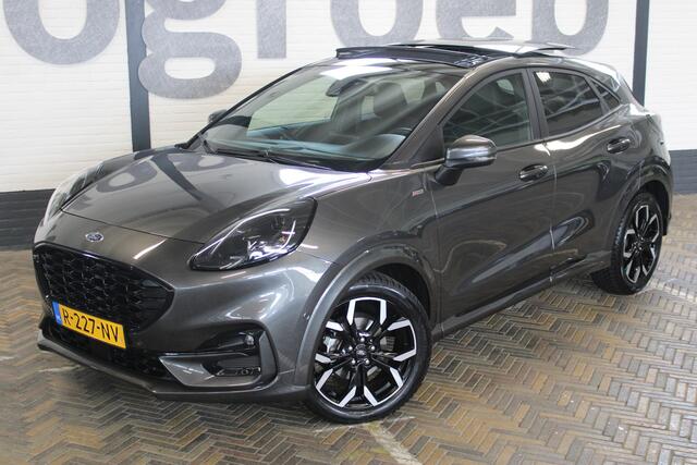 Ford PUMA 1.0 EcoBoost Hybrid ST-Line X | Incl. 12 maanden garantie | Afneembare trekhaak | Schuif/kantel dak | Adaptive cruise control | Climate control | Stoel/stuur verwarming | Parkeercamera | Apple carplay/Android auto | B&O audio |