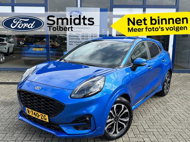 Ford PUMA 125PK EcoBoost Hybrid ST-Line | AUTOMAAT | Winterpack | Trekhaak | 1ste eigenaar | Camera | Park sens V+A