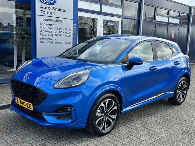 Ford PUMA 125PK EcoBoost Hybrid ST-Line | AUTOMAAT | Winterpack | Trekhaak | 1ste eigenaar | Camera | Park sens V+A