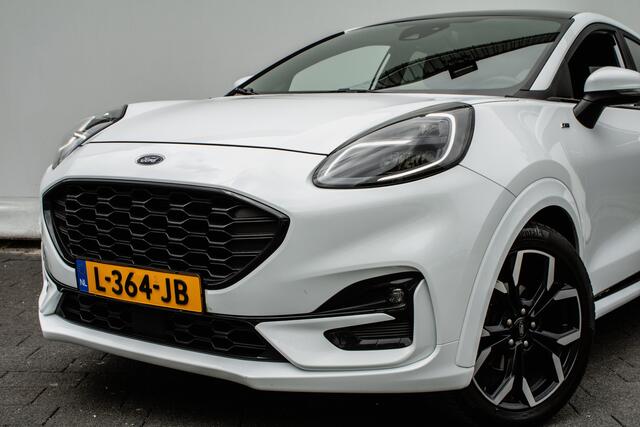 Ford PUMA 1.0 125pk EcoBoost Hybrid ST-Line X Panoramadak/ Trekhaak B&O sound/ Navigatie/ Carplay/ Pdc/ Stuur-stoelverwarming