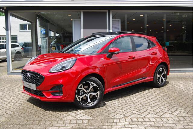 Ford PUMA 1.0 EcoBoost Hybrid 155PK ST-Line X Automaat PANO.DAK | TREKAAK | 360 CAMERA | B&O AUDIO | ADAPTIEF CRUISE |