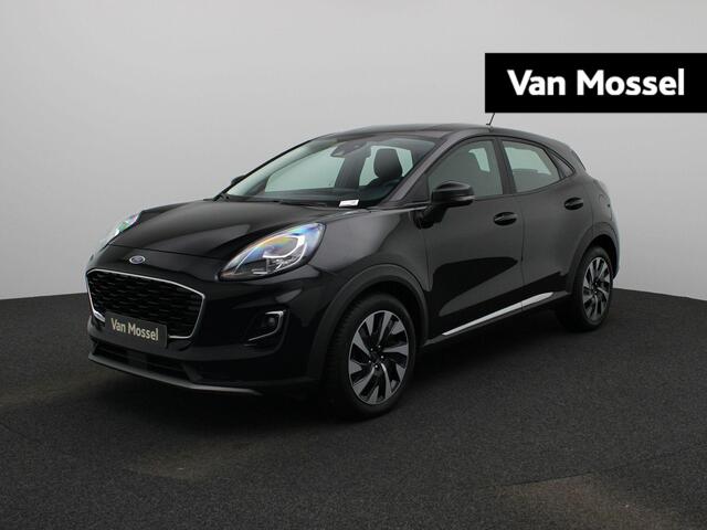 Ford PUMA Titanium 1.0 125Pk | Navigatie | Apple & Android Carplay | Parkeersensoren Achter | Airco | Stoel & Stuurverwarming | Verwarmbare Voorruit | Cruise Control & Snelheidsbegrenzer |