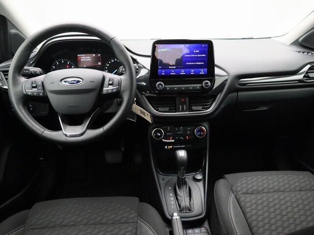 Ford PUMA Titanium 1.0 125Pk | Navigatie | Apple & Android Carplay | Parkeersensoren Achter | Airco | Stoel & Stuurverwarming | Verwarmbare Voorruit | Cruise Control & Snelheidsbegrenzer |