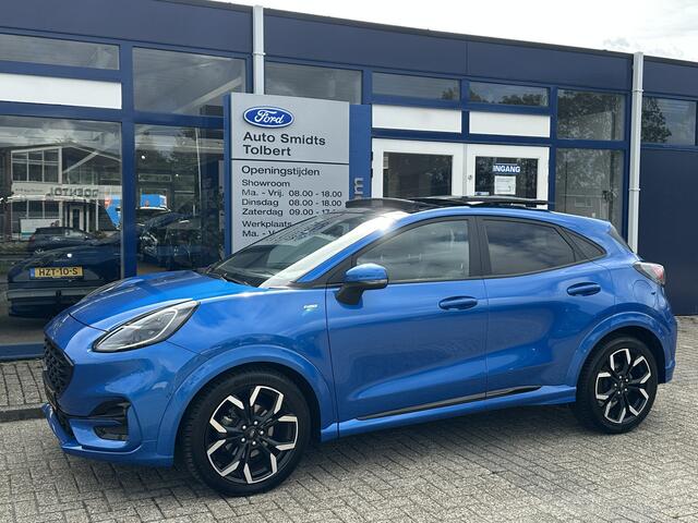 Ford PUMA 125PK EcoBoost Hybrid ST-Line X First Edition | Pano | Dodehoek detector | Keyless | Winterpack | Afn. Trekhaak | Adapt. Cruise | Bomvol !!