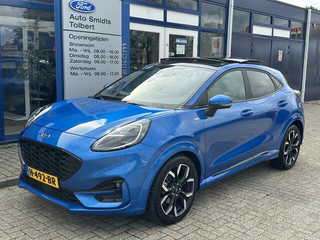 Ford PUMA 125PK EcoBoost Hybrid ST-Line X First Edition | Pano | Dodehoek detector | Keyless | Winterpack | Afn. Trekhaak | Adapt. Cruise | Bomvol !!